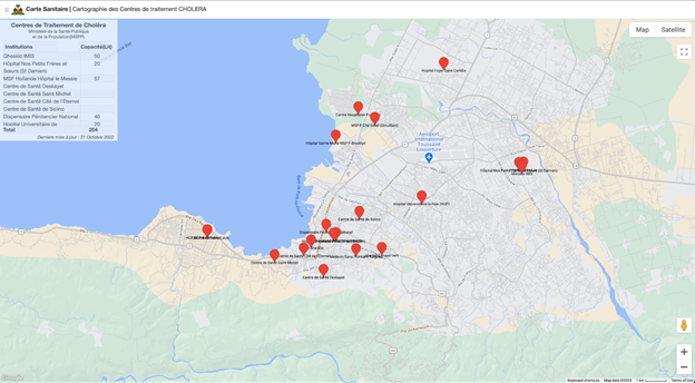 Cholera treatment centers