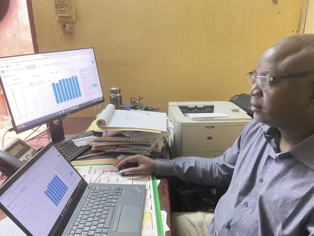 Abou Dan Baskoré, Statistics Division Chief.