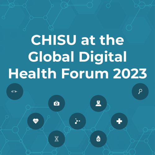 Thumbnail that reads "CHISU at the Global Digital Health Forum 2023"